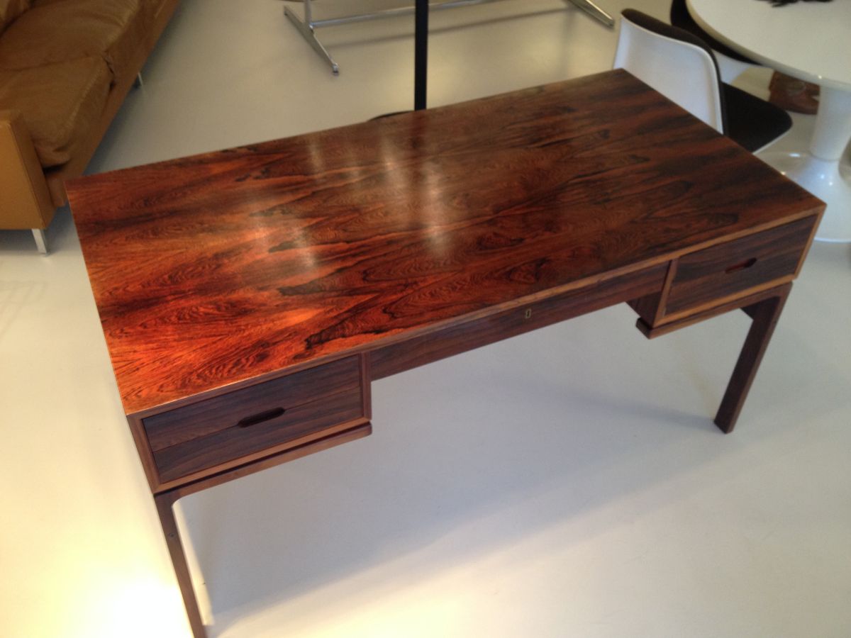 elastique vintage möbel furniture zürich schweiz – Dänisches Palisanderpult