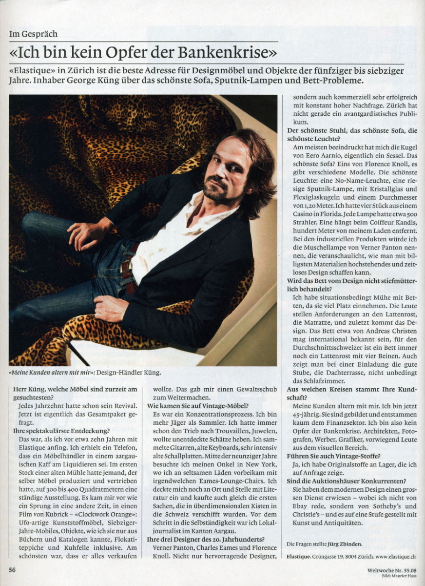 , Interview Weltwoche