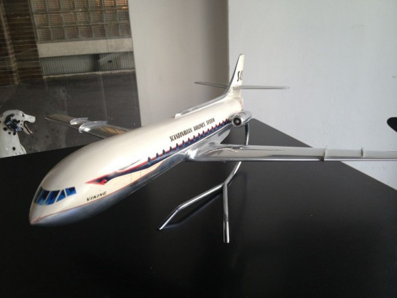 Flugzeugmodell SAS Caravelle