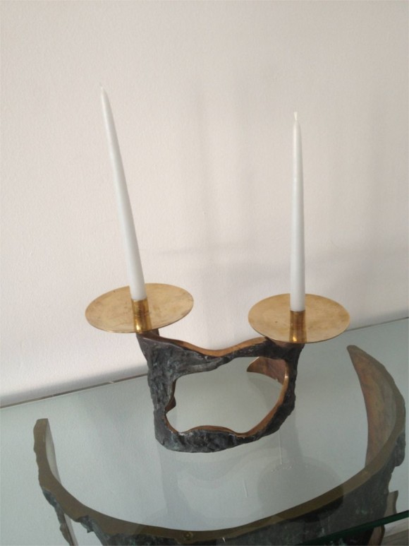 tree console 3 Französische Konsole Glas/Bronze