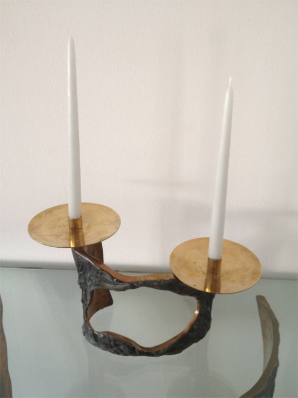 tree console 7 Französische Konsole Glas/Bronze