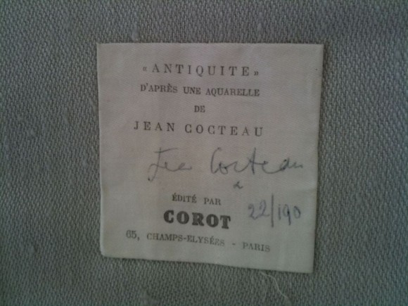 Jean Cocteau Wandbehang