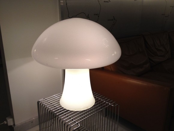 Pilzlampe von Mazzega Italien