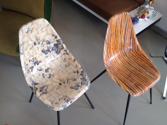 Fiberglass Chairs 50er Jahre