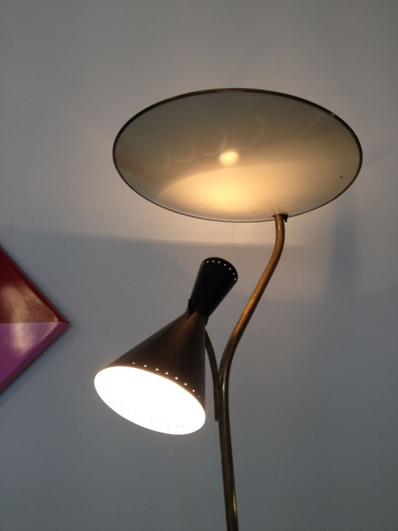 50s-Stehlampe von Belmag