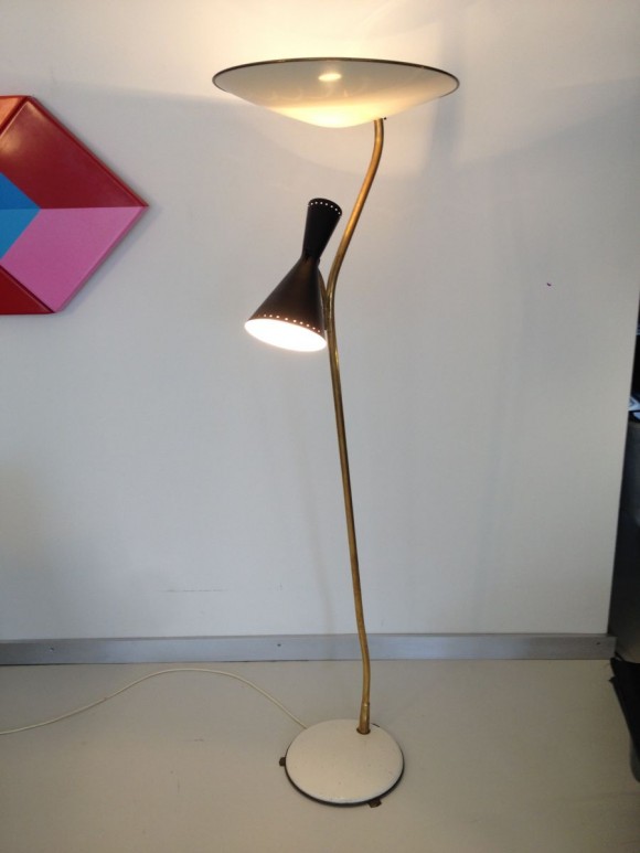 50s-Stehlampe von Belmag